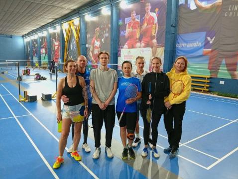 Балтийский завод ОСК стал серебряным призером спартакиады ТО РПРС СПб и ЛО – 2025 по бадминтону