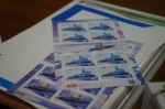 На Балтийском заводе погасили почтовую марку с изображением атомных ледоколов «Арктика» и «Сибирь» проекта 22220