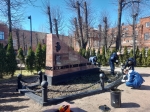 Балтийский завод ОСК привел в порядок мемориал в Санкт-Петербурге