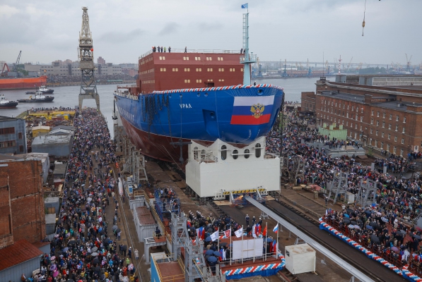 Балтийский завод спустил на воду крупнейший в мире атомный ледокол Балтийский завод спустил на воду крупнейший в мире атомный ледокол