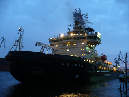 Балтийский завод завершил ходовые испытания ледокола «Москва»