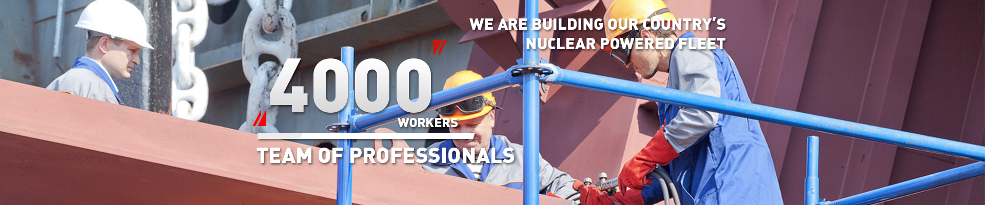 4000 workers team of professionals