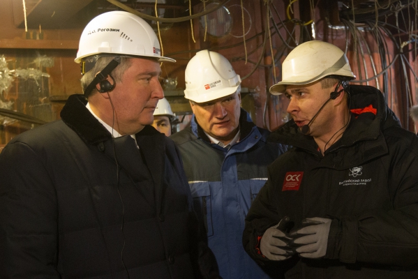 Вице-премьер Дмитрий Рогозин посетил самый большой в мире атомный ледокол