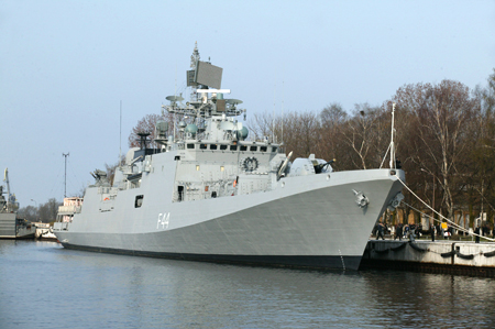 Балтийский завод завершил гарантийное обслуживание индийских фрегатов