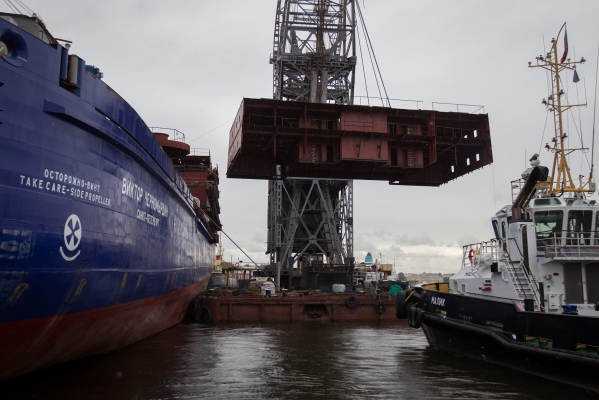 Балтийский завод подготавливает для Адмиралтейских верфей комплект рабочих документов по строительству ледокола «Виктор Черномырдин»