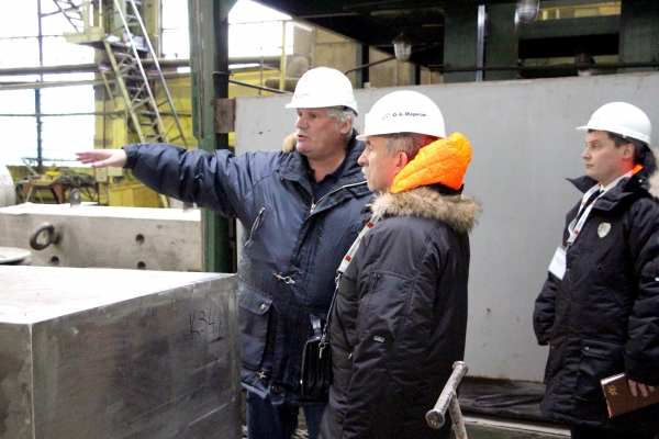 Вице-губернатор Санкт-Петербурга посетил Балтийский завод