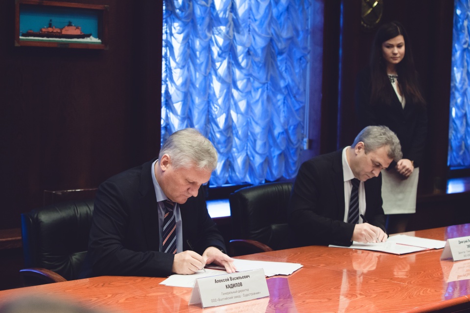 Балтийский завод и ОКБМ Африкантов заключили договор о поставке реакторных установок РИТМ-200